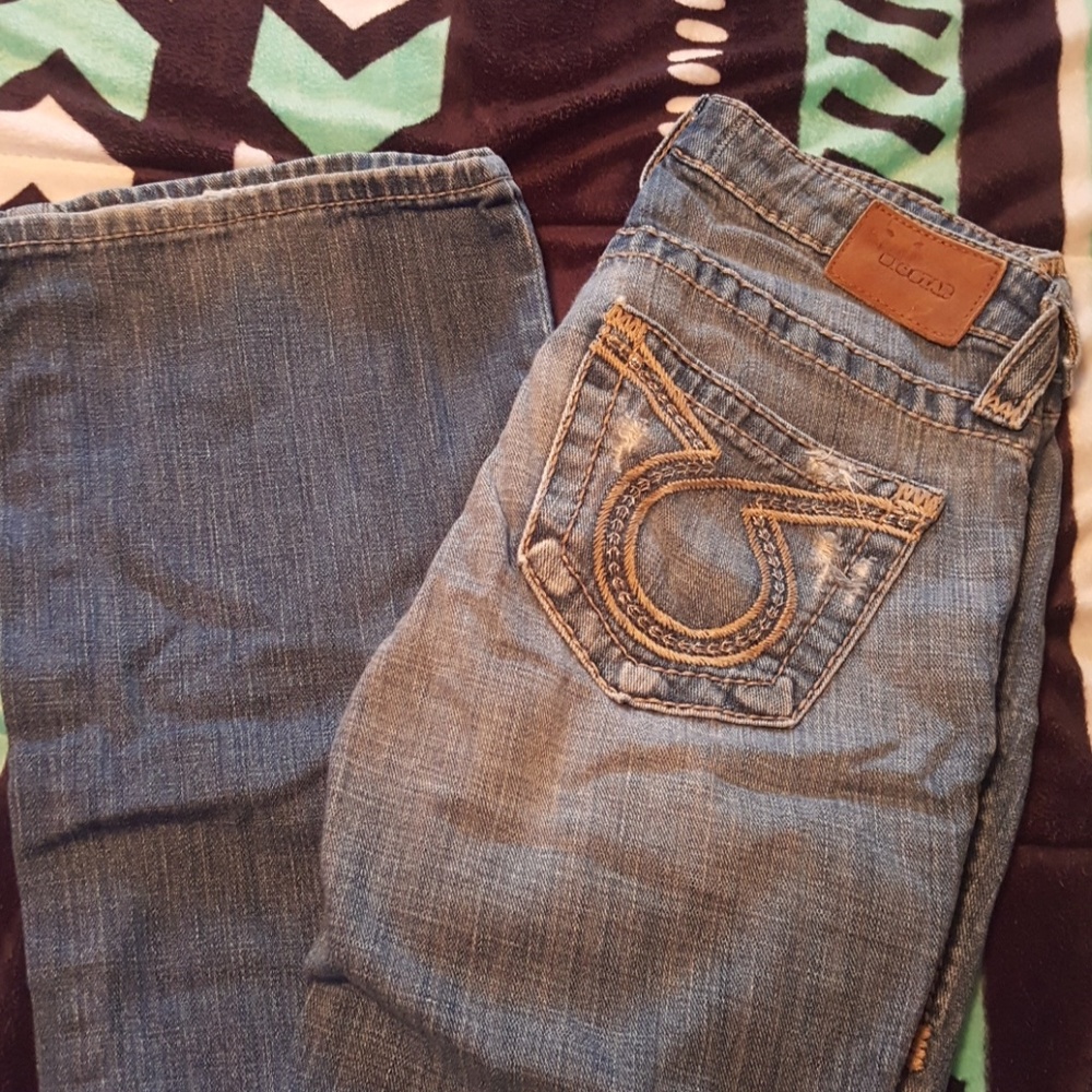 Big star size 24x33 1/2 bootcut jeans